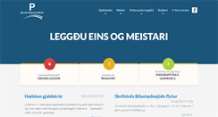 Desktop Screenshot of bilastaedasjodur.is