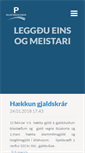 Mobile Screenshot of bilastaedasjodur.is